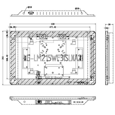 上海楼宇广告机厂家 21.5寸高清液晶壁挂一体机，引领数字信息发布新潮流